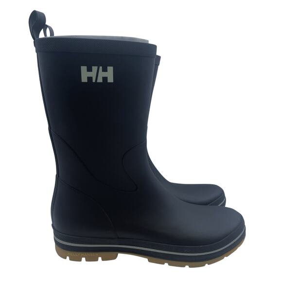 Helly Hansen Mens Midsund 3 Boot US 8 EU 41 Navy Blue Waterproof Rubber NIB - Picture 5 of 12